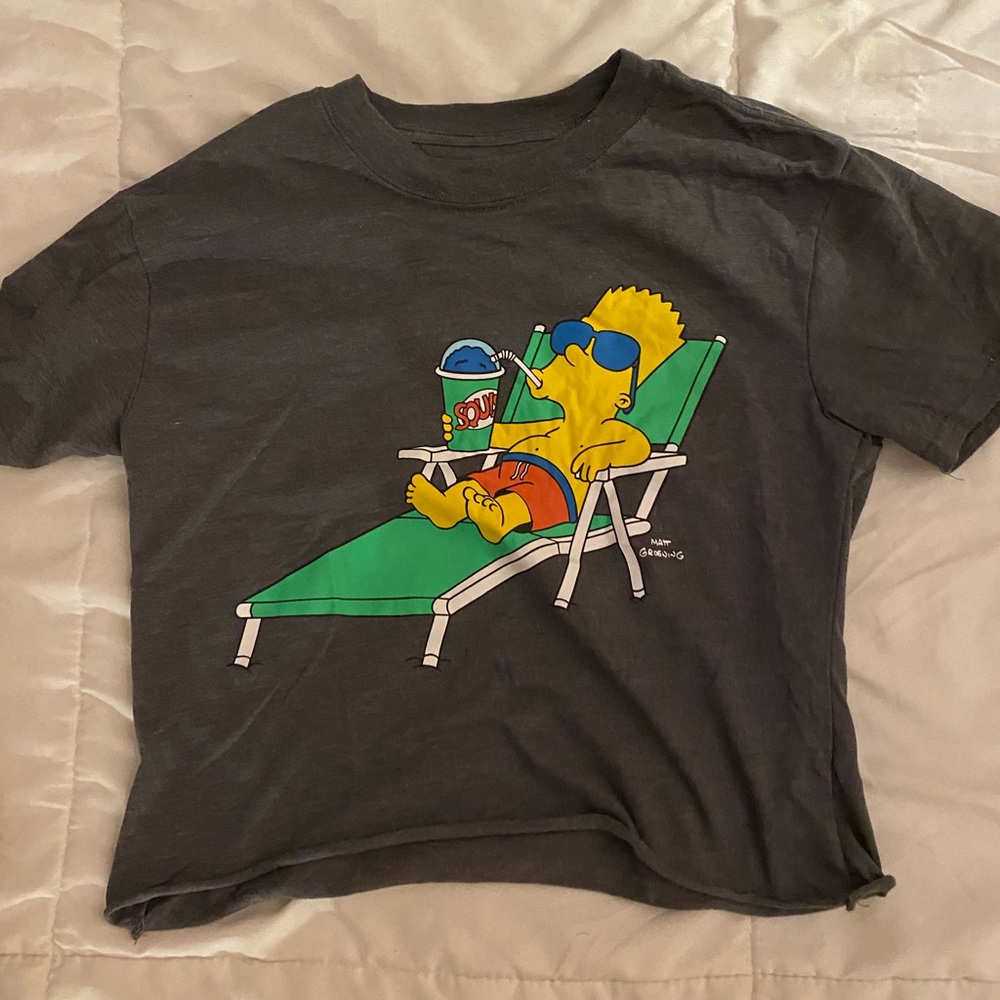 Bart Simpson Crop Top